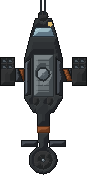 Le Patrol Gunship vu du dessus